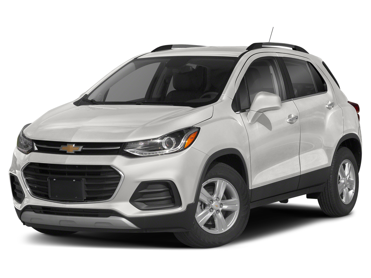 2021 Chevrolet Trax LT in Shadow Gray Metallic — front three-quarter view