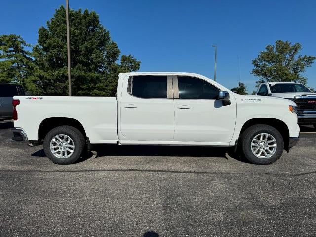 2024 Chevrolet Silverado 1500 LT in Summit White — front three-quarter view