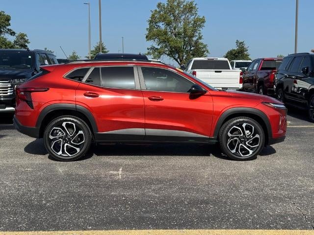 2024 Chevrolet Trax 2RS in Cayenne Orange Metallic — front three-quarter view
